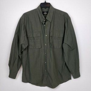 RedHead Men's Shooting Field Utility Button-Up Shirt Olive Green (Size XL)